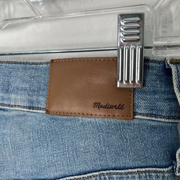 NWT Madewell 11" High Rise Skinny Crop Jeans Size 26 Tall Brooksedge wash - Picture 9 of 12